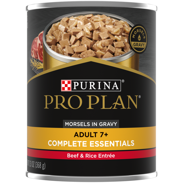 Pro Plan Senior Complete Essentials Beef & Rice Wet Dog Food - Product Image