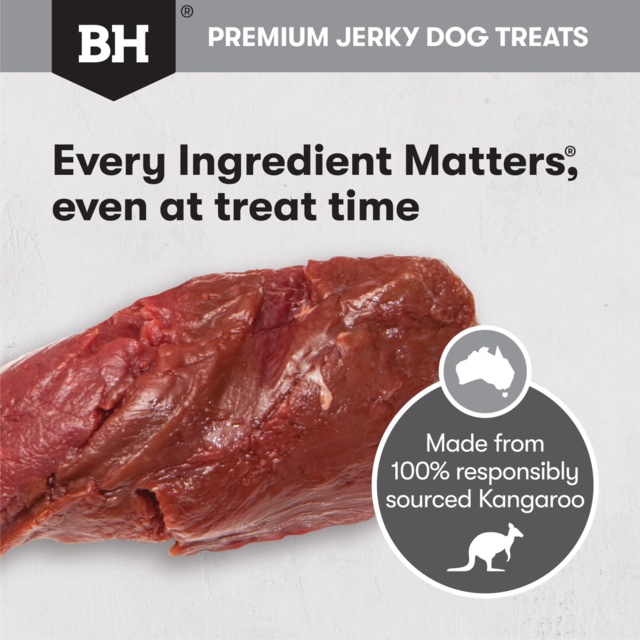 Black Hawk Kangaroo Jerky Sticks Dog Treats - Product Image 4