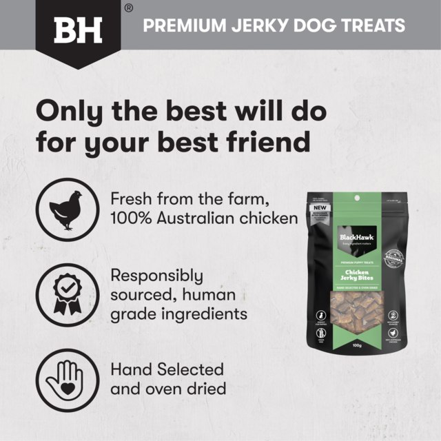 Black Hawk Chicken Jerky Bites Puppy Treats - Product Image 8