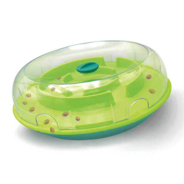 Nina Ottosson Wobble Bowl Interactive Treat Puzzle Dog Toy - Product Image