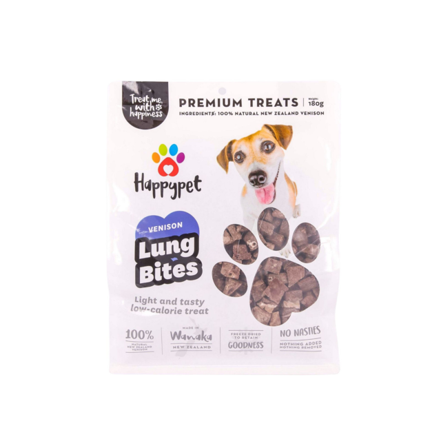 HappyPet Venison Lung Bites Dog Treats - Product Image 3