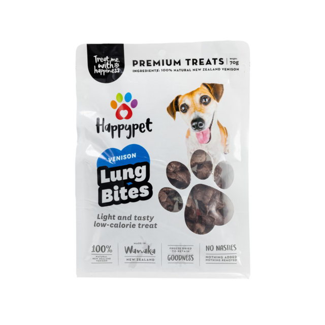 HappyPet Venison Lung Bites Dog Treats - Product Image 2