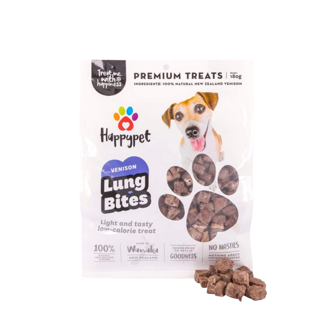 HappyPet Venison Lung Bites Dog Treats - Product Image 3