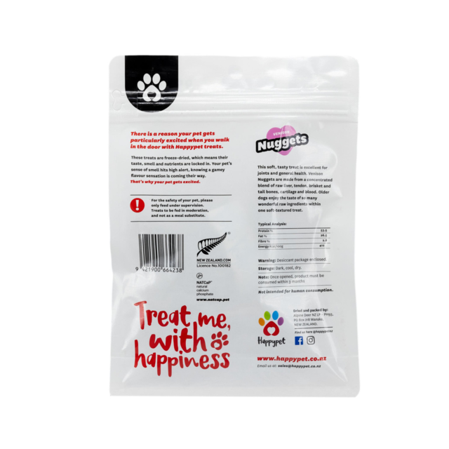 HappyPet Venison Nuggets Dog Treats - Product Image 3
