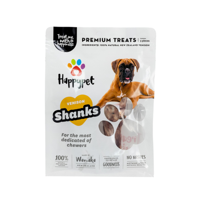 HappyPet Venison Shanks Dog Treats - Product Image 1