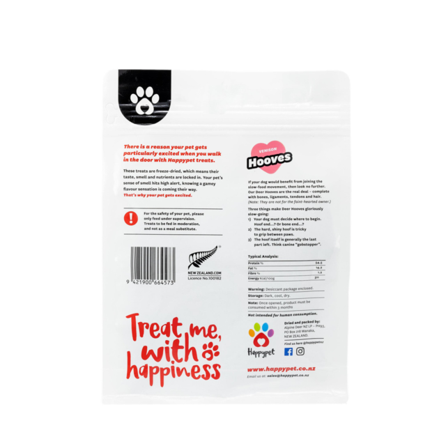 HappyPet Venison Hooves Dog Treats - Product Image 3