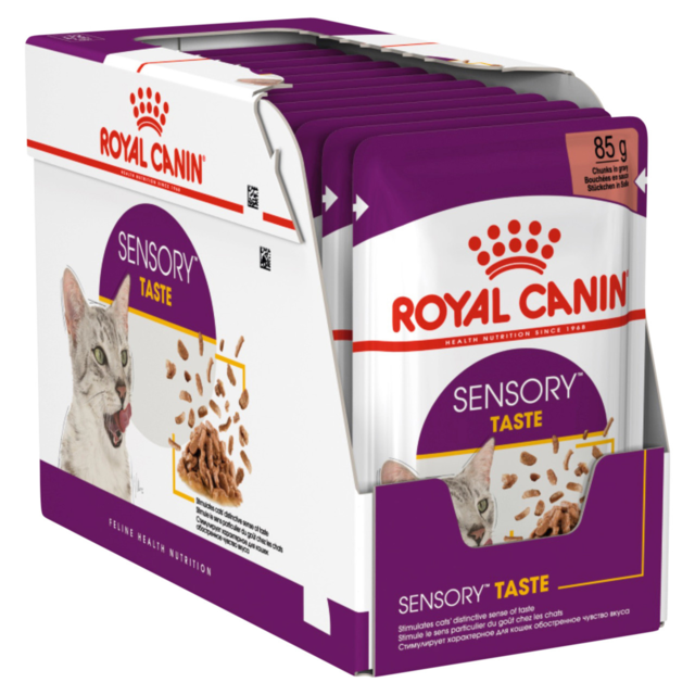 Royal Canin Sensory Taste in Gravy Wet Cat Food - Product Image 1