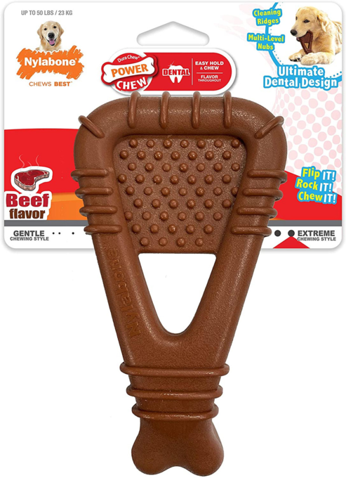 Nylabone Power Chew Dental Arch Bone Dog Chew Toy - Product Image