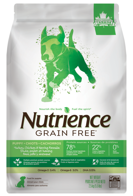 Nutrience Grain Free Turkey Chicken & Herring Puppy Dry Dog Food - Product Image