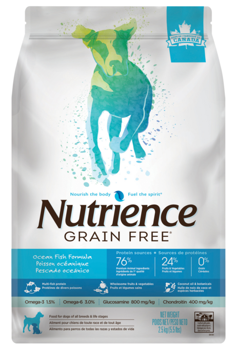 Nutrience Grain Free Ocean Fish Dry Dog Food - Product Image
