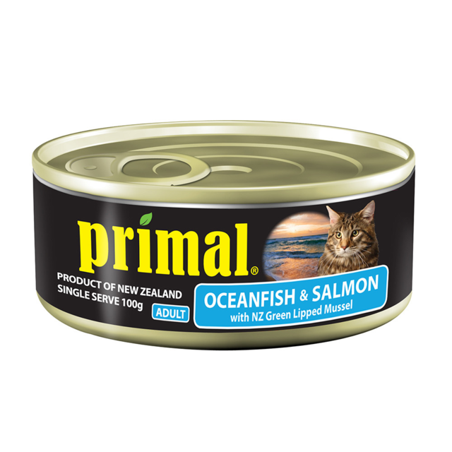 Primal Ocean Fish & Salmon Wet Cat Food - Product Image