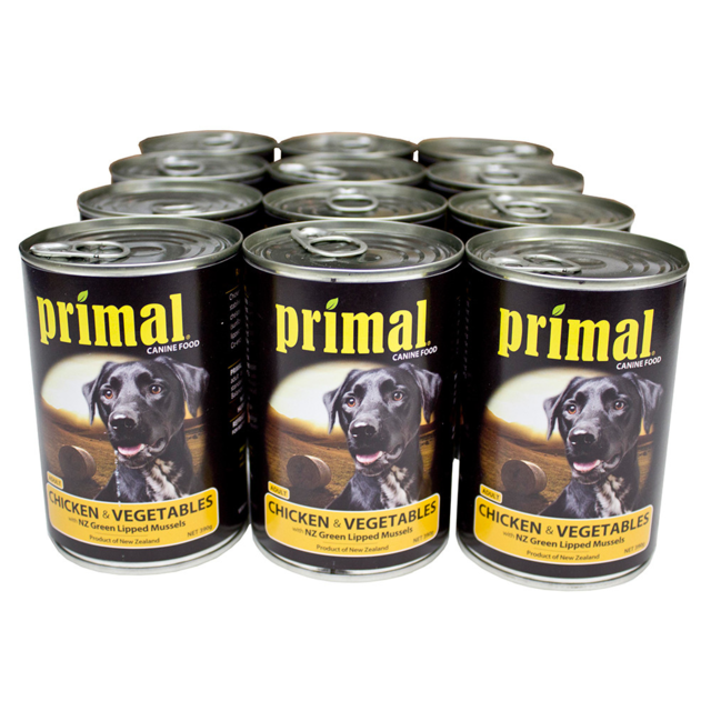 Primal Chicken & Vegetables Wet Dog Food - Product Image 1