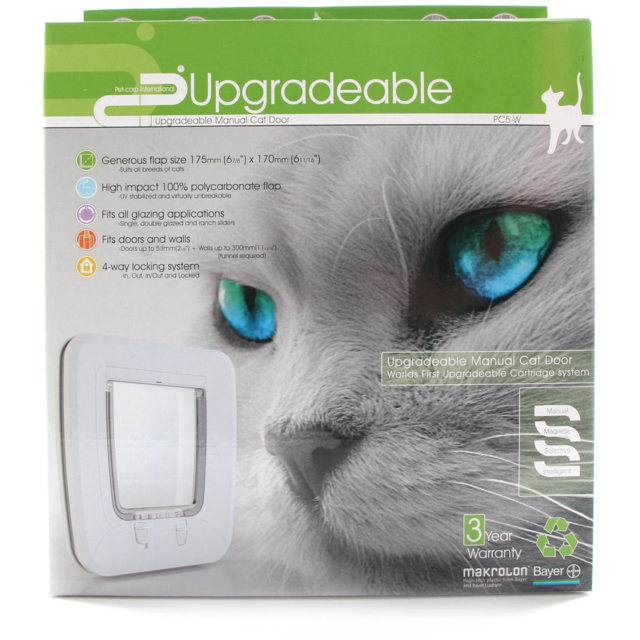 Pet-Corp Upgradeable Manual Cat Door - Product Image