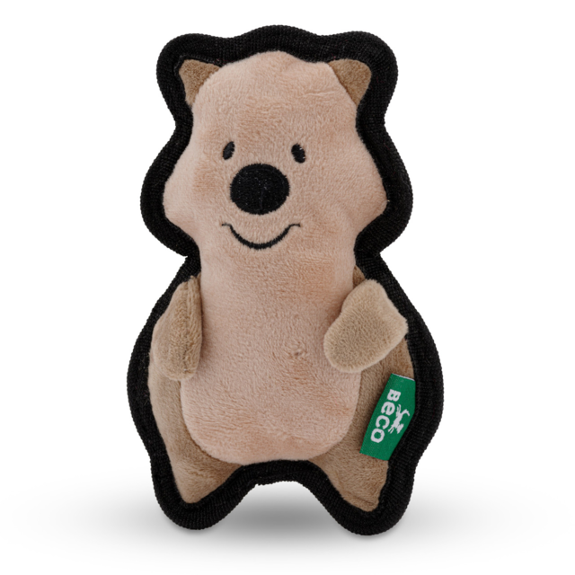 Beco Recycled Rough & Tough Quinn the Quokka Dog Toy - Product Image