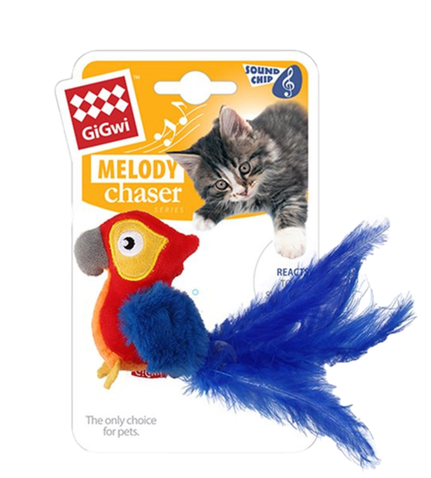 GiGwi Melody Chaser Parrot Cat Toy - Product Image