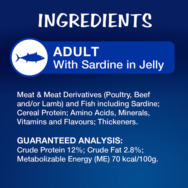 Oscar Ocean Menus in Jelly Adult Wet Cat Food Pack - Product Image 3