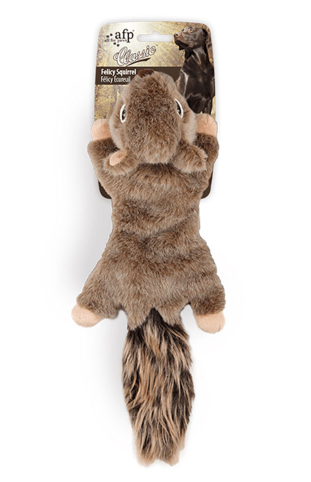 All For Paws Woodland Classic Felicy Squirrel Dog Toy - Product Image