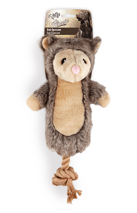 All For Paws Woodland Classic Rob Opossum Dog Toy - Product Image
