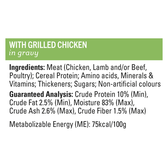 Fancy Feast Petite Delights Grilled Chicken in Gravy Wet Cat Food - Product Image 4