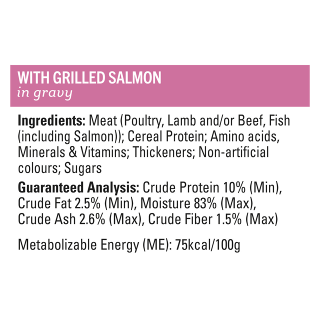 Fancy Feast Petite Delights Grilled Salmon in Gravy Wet Cat Food - Product Image 4
