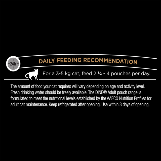 Dine Classic Collection in Gravy with Beef Adult Wet Cat Food - Product Image 4