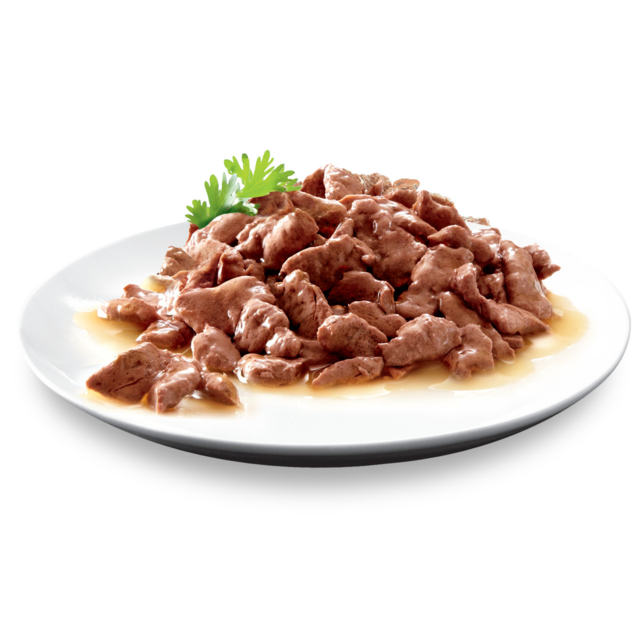 Dine Classic Collection in Gravy with Beef Adult Wet Cat Food - Product Image 2
