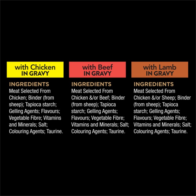 Dine Classic Collection in Gravy Succulent Selection Adult Wet Cat Food Pack - Product Image 3