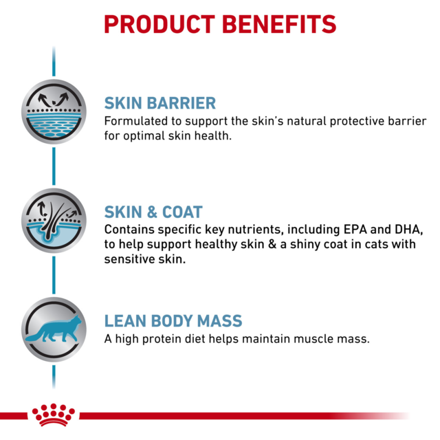 Royal Canin Vet Skin & Coat Dry Cat Food - Product Image 3