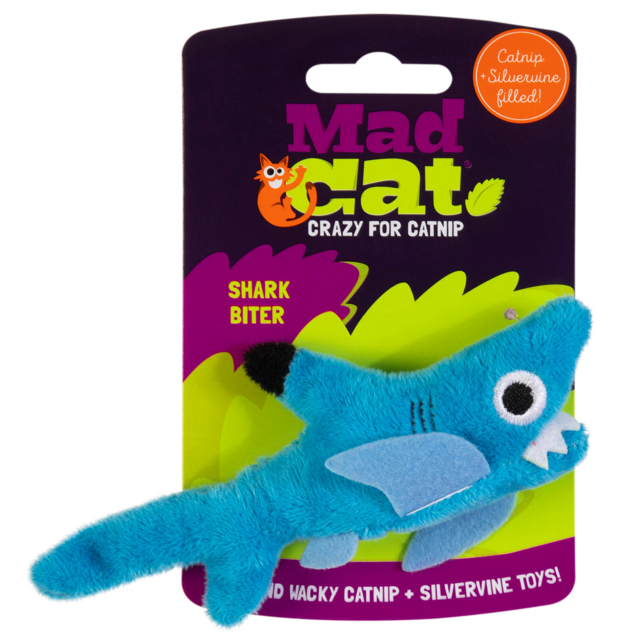 Mad Cat Shark Biter Cat Toy - Product Image