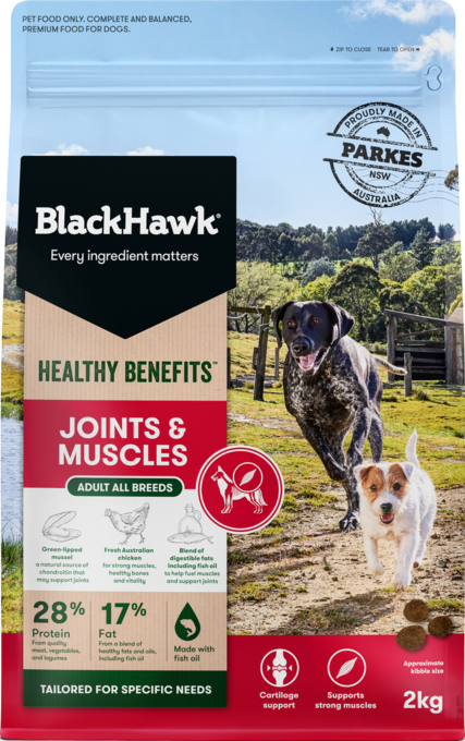 Black Hawk Healthy Benefits Joints & Muscles Dry Dog Food - Product Image 1