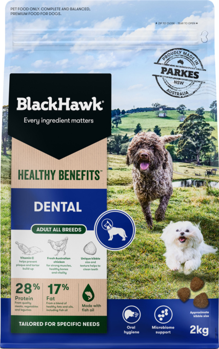 Black Hawk Healthy Benefits Dental Dry Dog Food - Product Image 1
