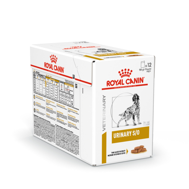 Royal Canin Vet Urinary S/O Wet Dog Food Pack - Product Image