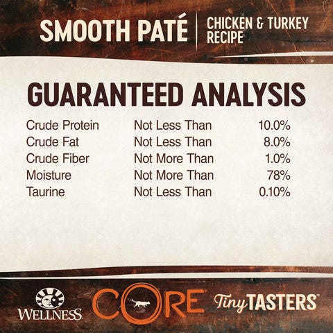 Wellness Core Tiny Tasters Chicken & Turkey Pate Wet Cat Food - Product Image 5