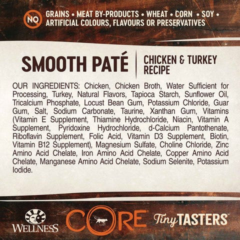 Wellness Core Tiny Tasters Chicken & Turkey Pate Wet Cat Food - Product Image 4