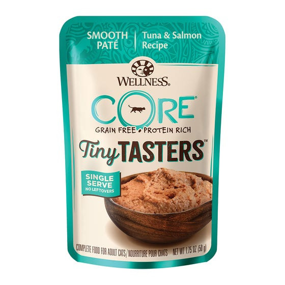 Wellness Core Tiny Tasters Tuna & Salmon Pate Wet Cat Food - Product Image