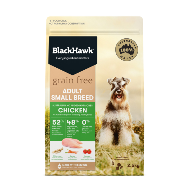 Black Hawk Grain Free Adult Small Breed Chicken Dry Dog Food - Product Image 1