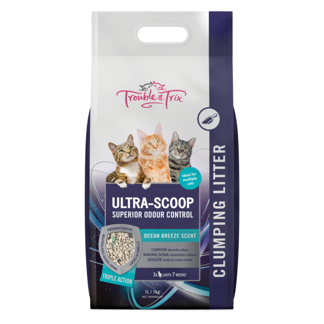 Trouble & Trix Ultra Scoop Cat Litter Pet Direct