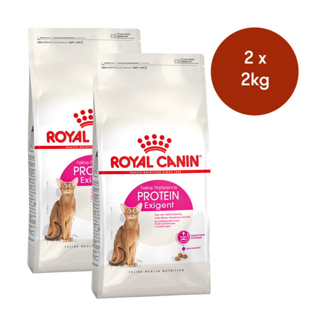  Canin Protein Exigent 4kg 2袋 Royal Canin Exigent Protein Preference Dry Cat Food - Petdirect