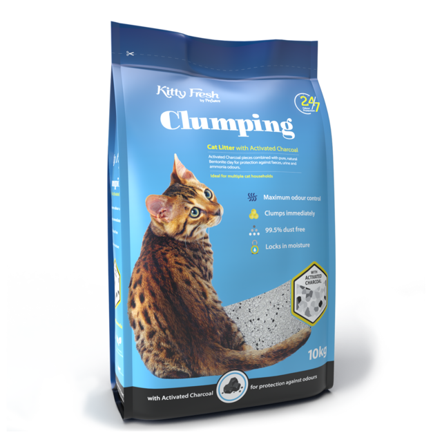 Kitty Fresh Activated Charcoal Clumping Cat Litter Pet Direct