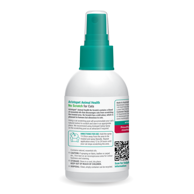 Aristopet No Scratch Cat Spray Petdirect
