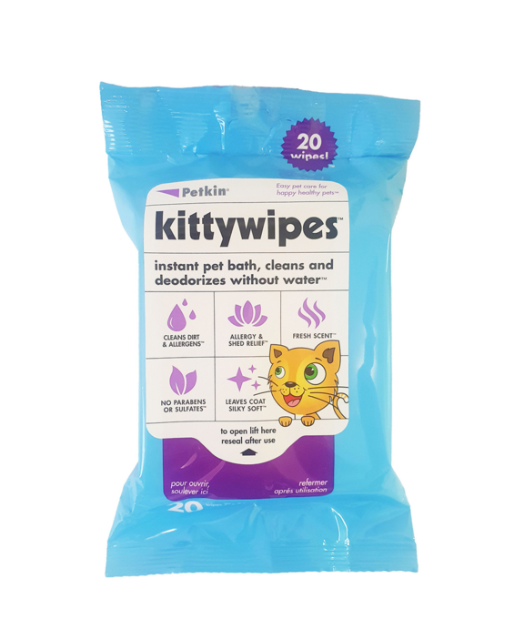 Petkin Kitty Wipes Pet Direct