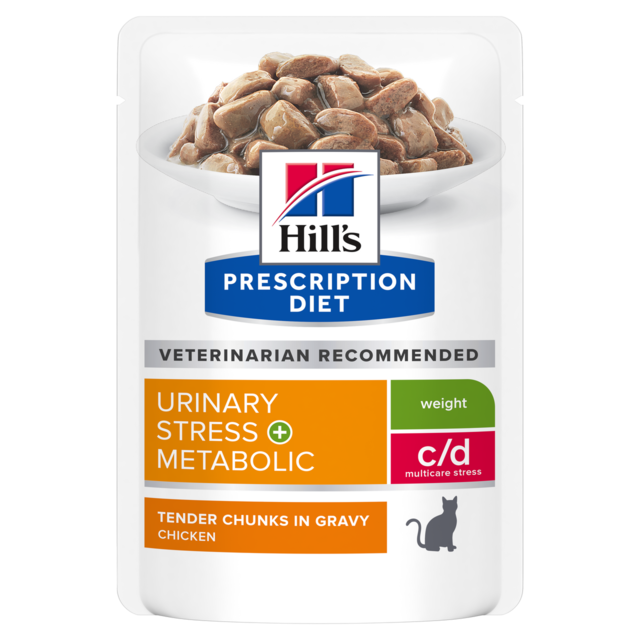 Hill's Prescription Diet c/d Urinary Stress + Metabolic Wet Cat Food