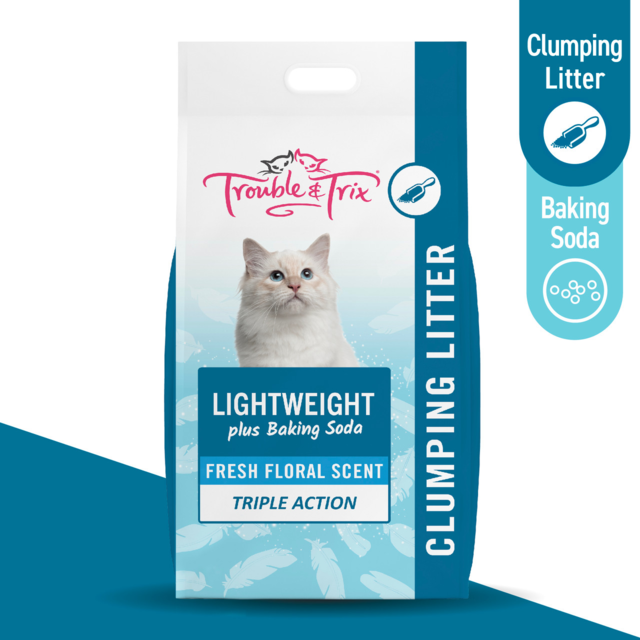 Trouble & Trix Light Weight Baking Soda Cat Litter Pet Direct
