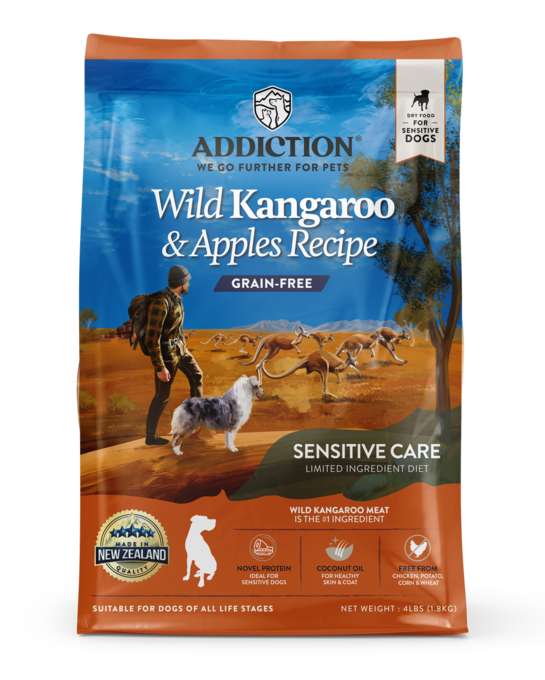 Addiction GrainFree Wild Kangaroo & Apples Dry Dog Food Pet Direct