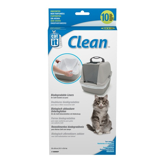Catit Biodegradable Litter Box Liners Pet Direct