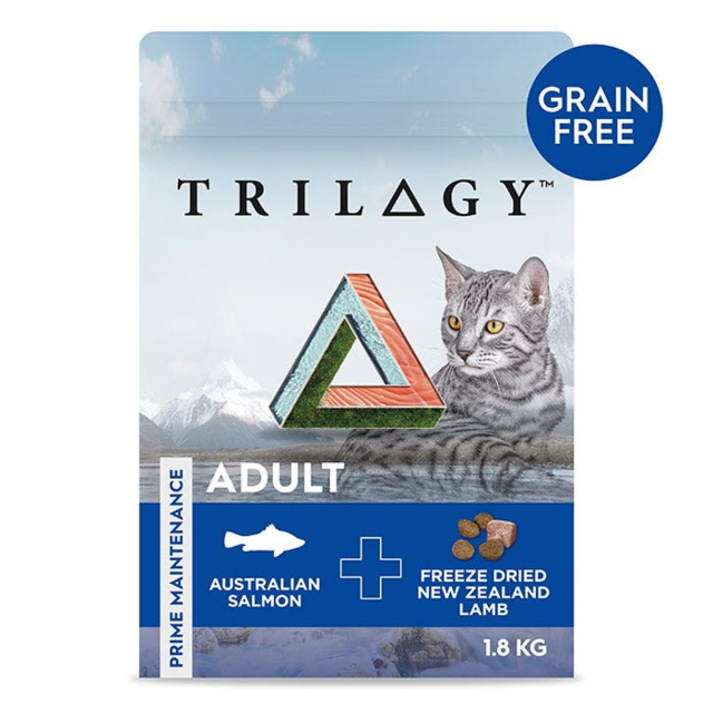 Trilogy Grain Free Salmon & Freeze Dried Lamb Adult Dry Cat Food Petdirect