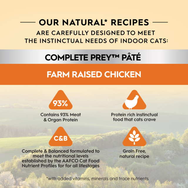 Trilogy Complete Prey Pate Chicken Wet Cat Food Pet Direct