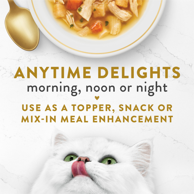 Fancy Feast Broths Chicken & Veggies Wet Cat Food Pet Direct