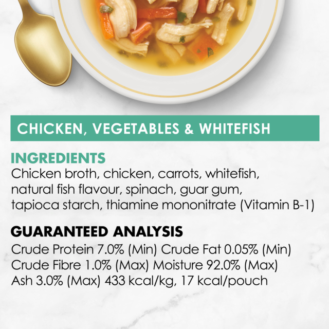 Fancy Feast Broths Chicken Veggies & Whitefish Wet Cat Food Pet Direct