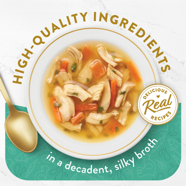 Fancy Feast Broths Chicken Veggies & Whitefish Wet Cat Food Pet Direct